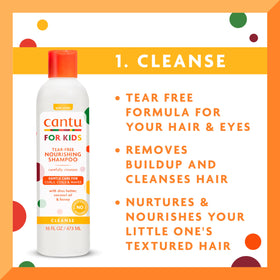 Cantu Kids Nourishing Conditioner packaging side view