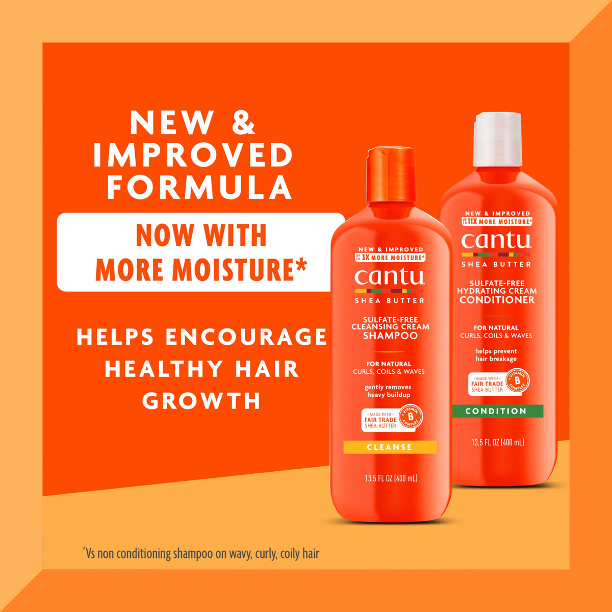 Cantu Shea Butter Conditioner 13.5 fl oz front view