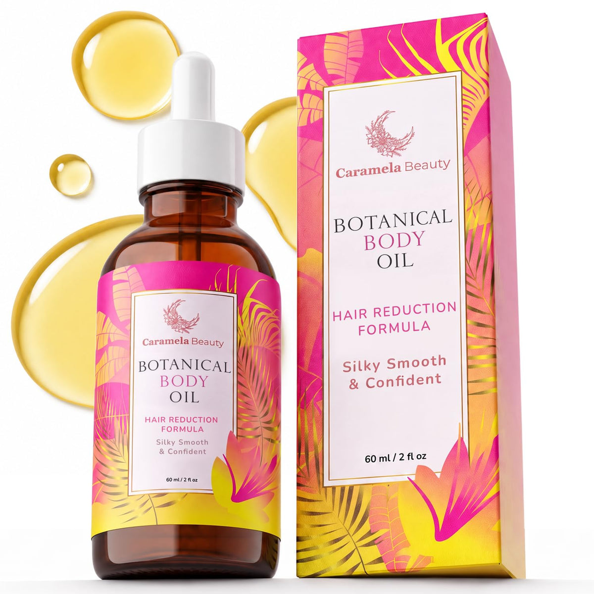 Caramela Beauty Cyperus Rotundus Oil 60ml front view
