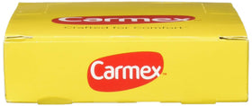 Carmex Classic Lip Balm individual tube close-up showing label