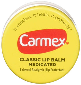 Carmex Classic Lip Balm Pack of 12, 0.25 Ounce each front view