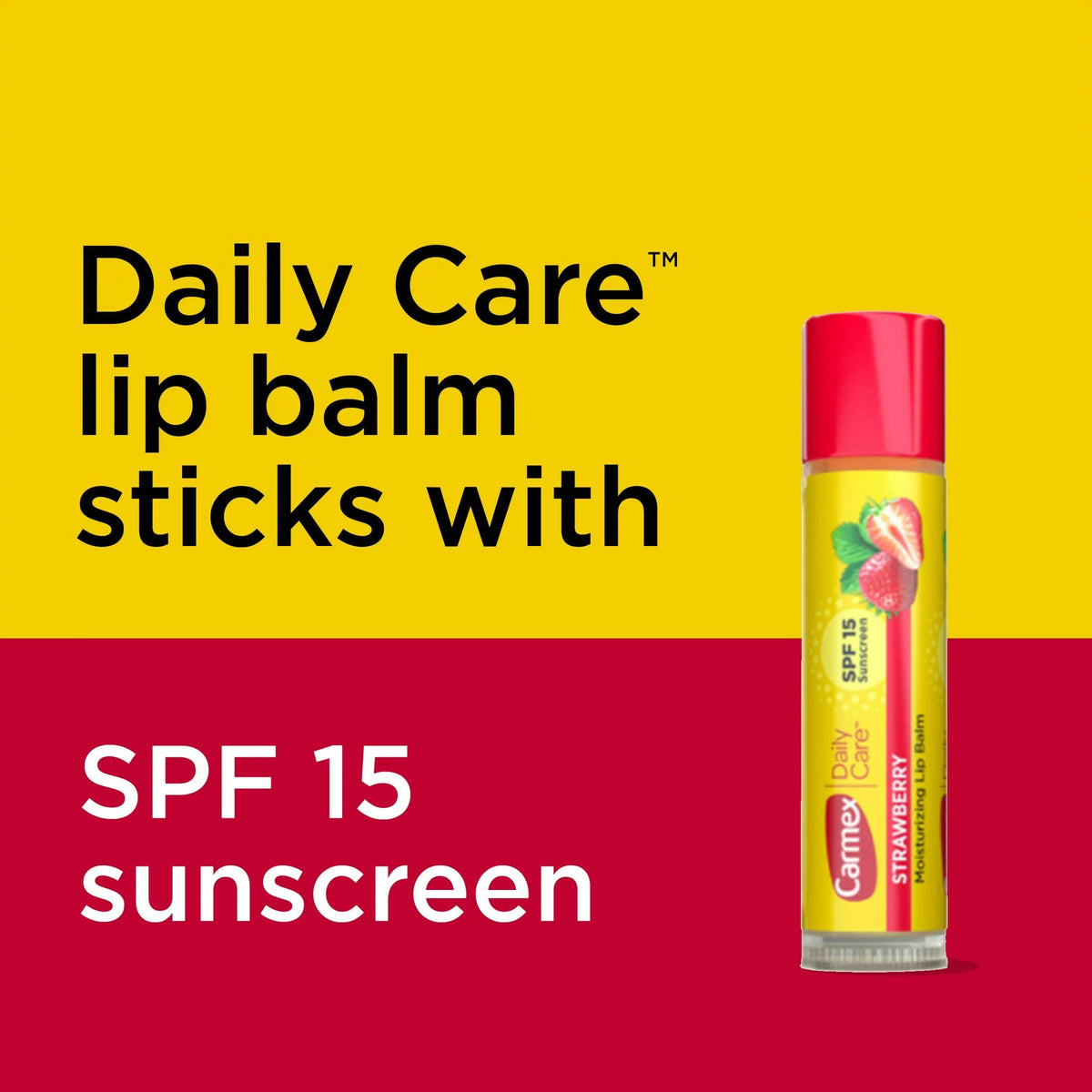 Carmex Fresh Cherry Lip Balm stick