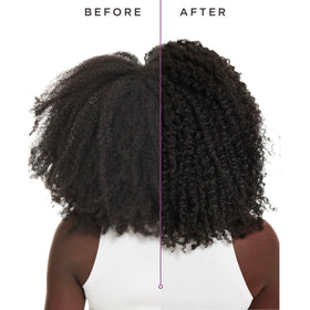 Carol's Daughter Black Vanilla Leave In Conditioner with ingredients displayed