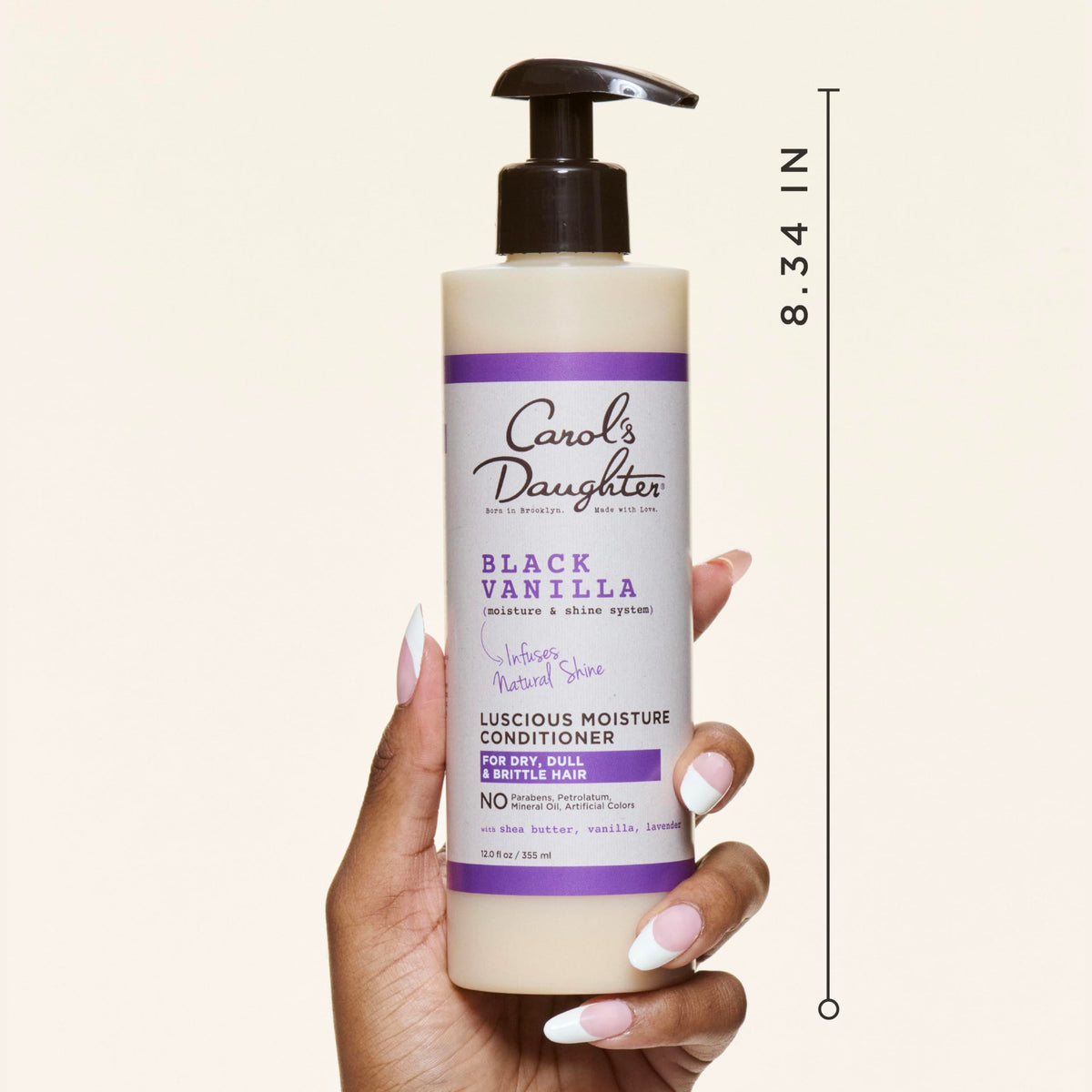 Carol's Daughter Black Vanilla Moisture Conditioner back view