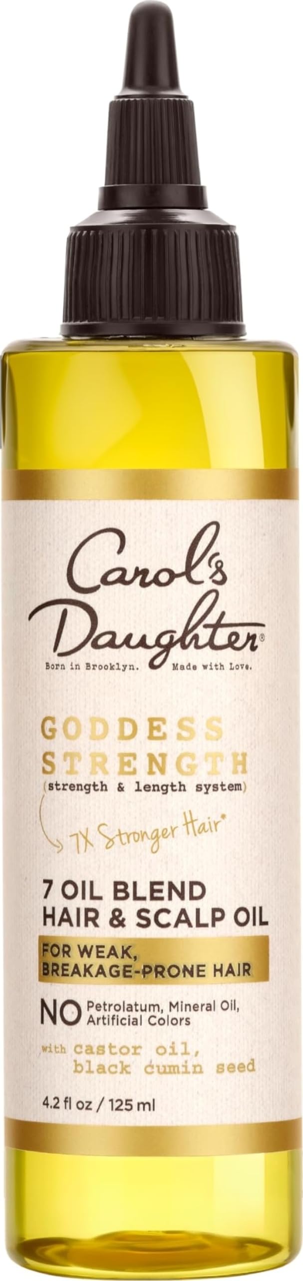 Carol's Daughter Goddess Strength 7 Oil Blend Scalp and Hair Oil front view
