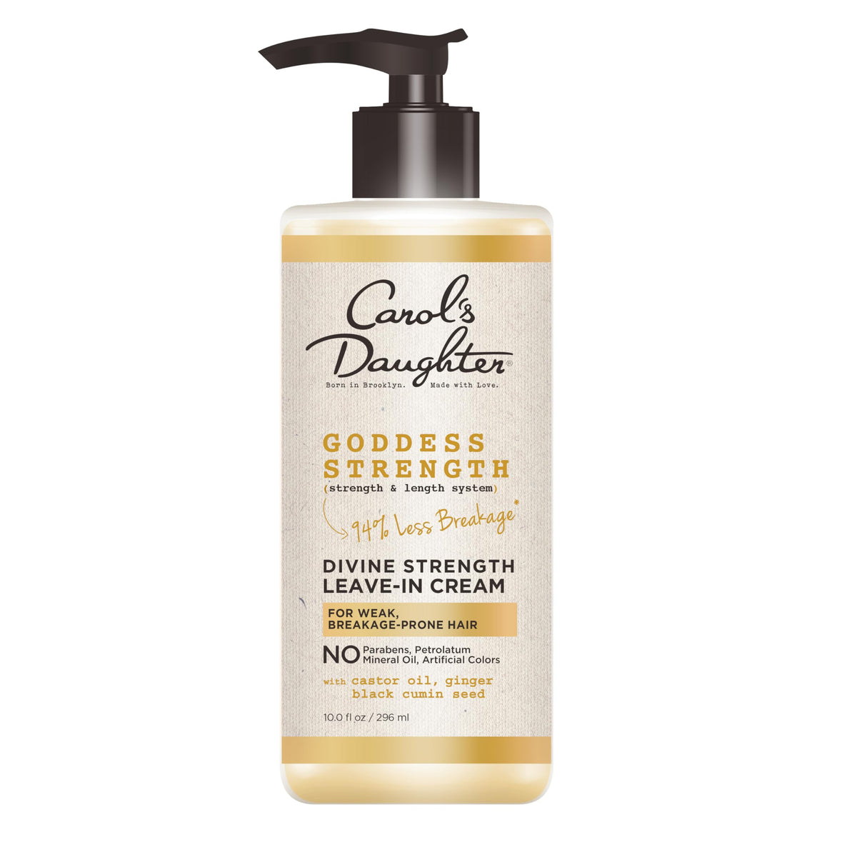 Carol's Daughter Goddess Strength Leave In Conditioner Cream 10 Fl Oz front view