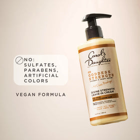 Carol's Daughter Goddess Strength Leave In Conditioner Cream packaging details