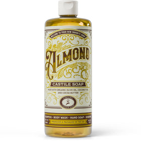 Carolina Castile Soap Almond Scent 32 Fl Oz front view