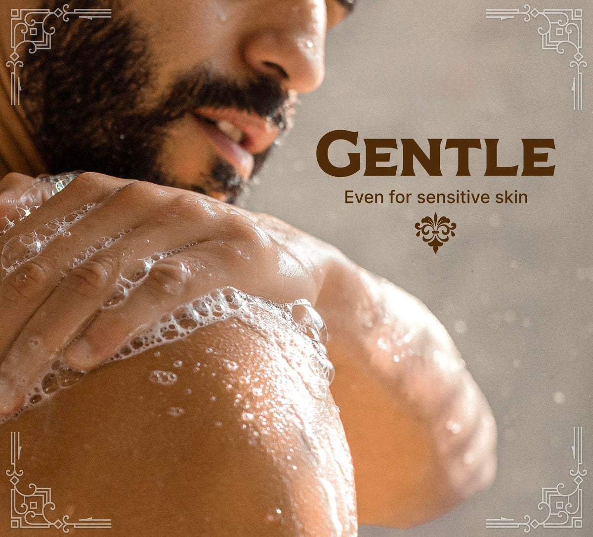 Carolina Castile Soap Almond Scent in a bathroom setting