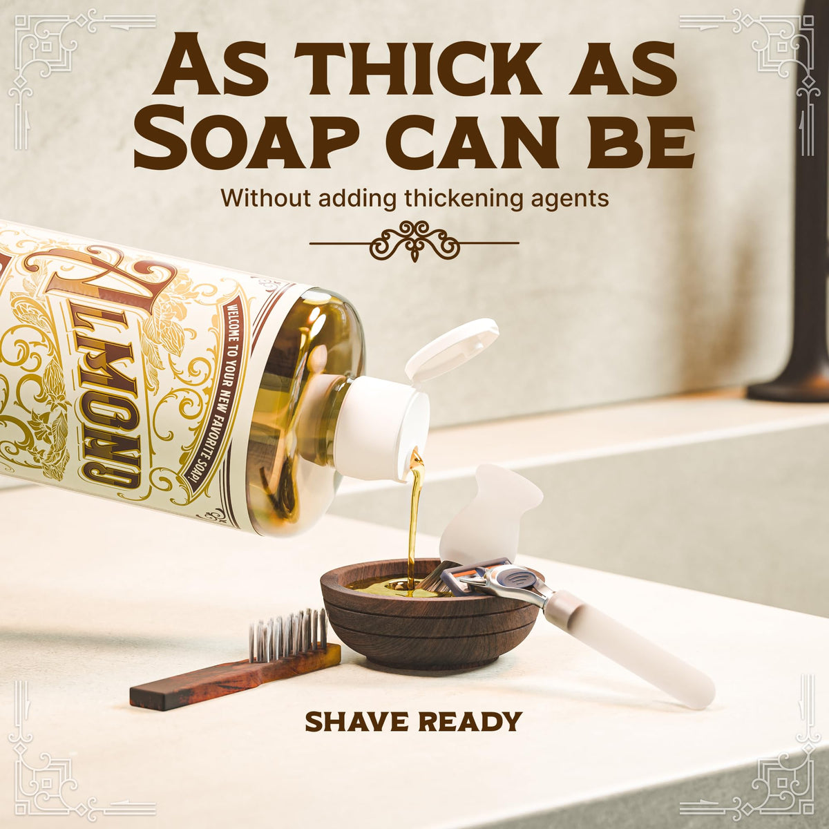 Carolina Castile Soap Almond Scent with natural ingredients