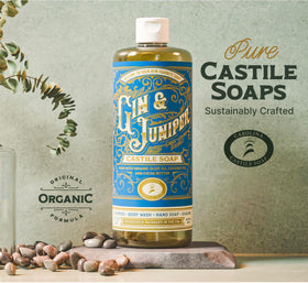 Carolina Castile Soap Gin & Juniper Scented product packaging