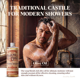 Carolina Castile Soap Patchouli Bergamot ingredients list