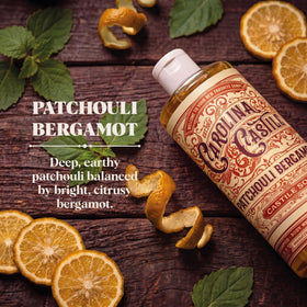 Carolina Castile Soap Patchouli Bergamot lather demonstration