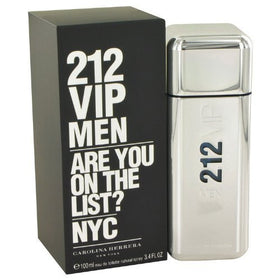 Carolina Herrera 212 VIP Eau De Toilette Spray for Men bottle close-up