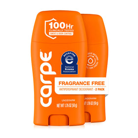 Carpe 100-Hour Antiperspirant Deodorant front view