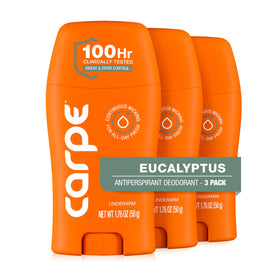 Carpe Antiperspirant Deodorant 100-Hour Eucalyptus front view
