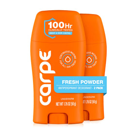 Carpe Antiperspirant Deodorant 100-Hour Protection front view