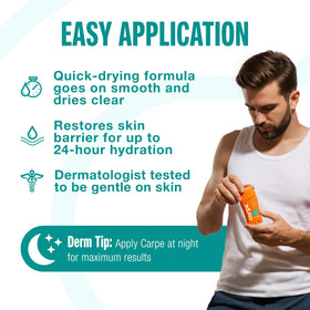 Carpe Antiperspirant Deodorant for Men, Clean Sport - lifestyle use