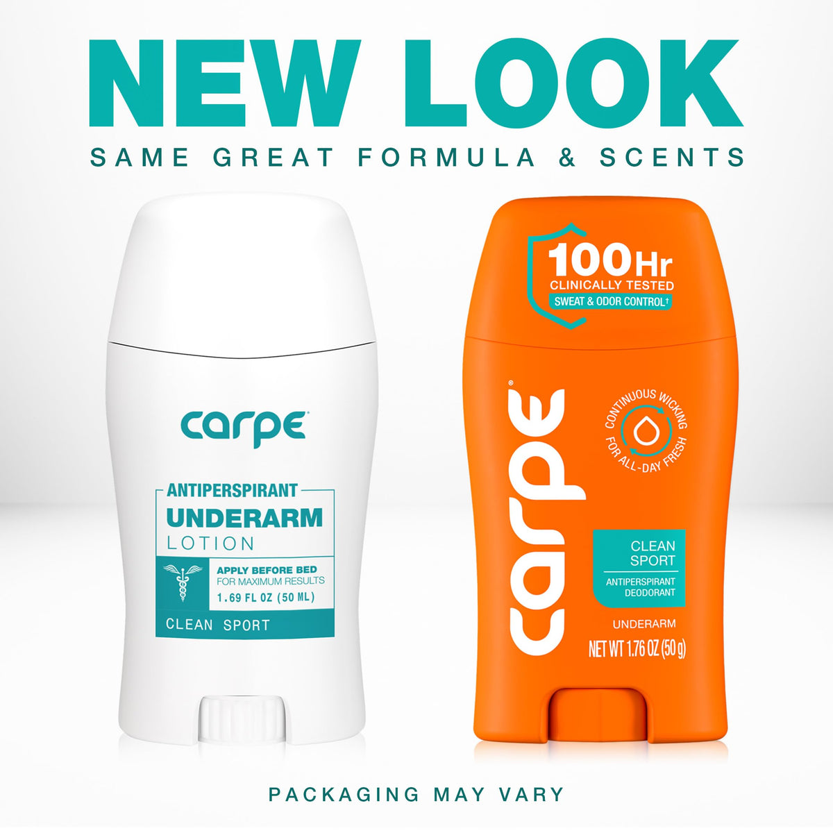 Carpe Antiperspirant Deodorant for Men Clean Sport side view