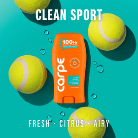 Carpe Antiperspirant Deodorant for Men, Clean Sport - side view