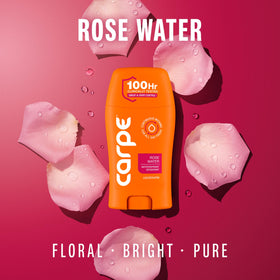 Carpe Antiperspirant Deodorant Rose Water side view