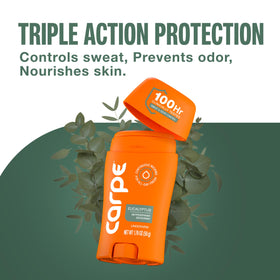 Carpe Antiperspirant Eucalyptus close-up of product texture