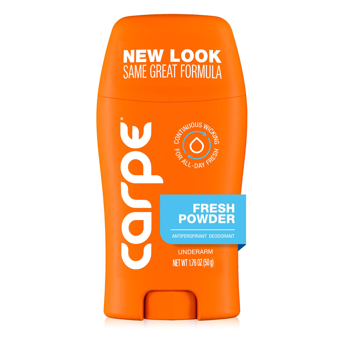 Carpe Antiperspirant Fresh Powder front view