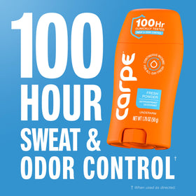 Carpe Deodorant Coconut Vanilla packaging side view