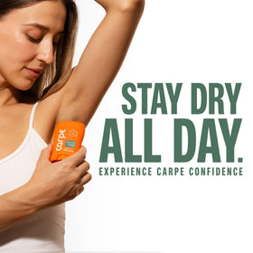 Carpe Eucalyptus Antiperspirant opened for application
