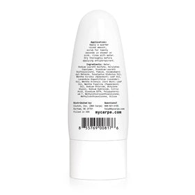 Carpe Exfoliator for Underarms showing refreshing mint scent
