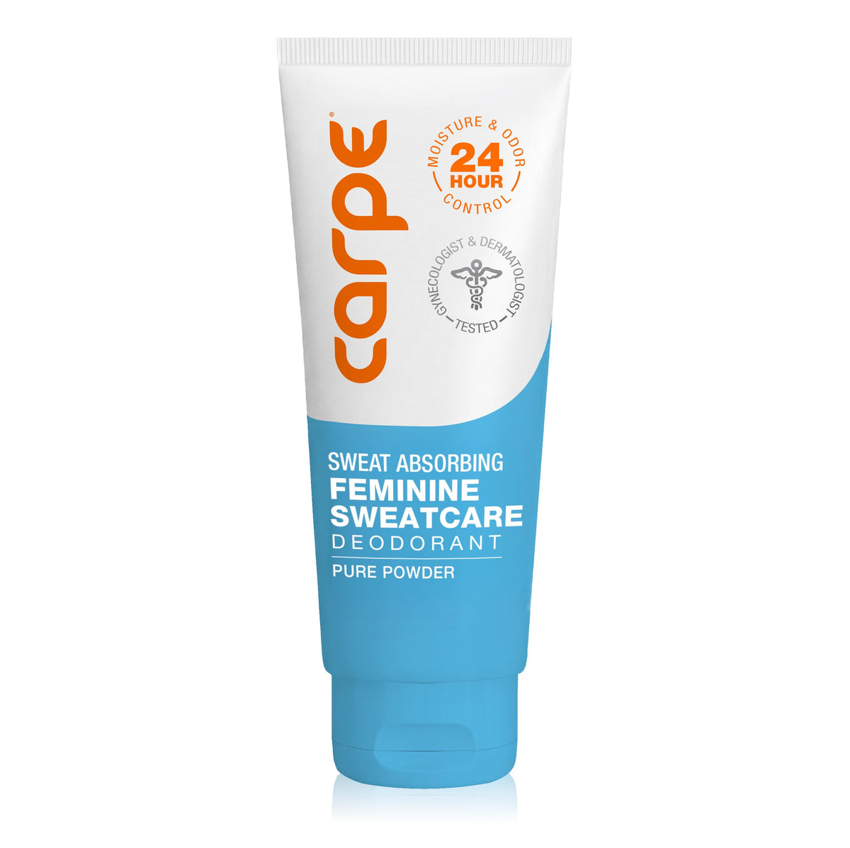 Carpe Feminine Sweatcare Intimate Deodorant 100g front view