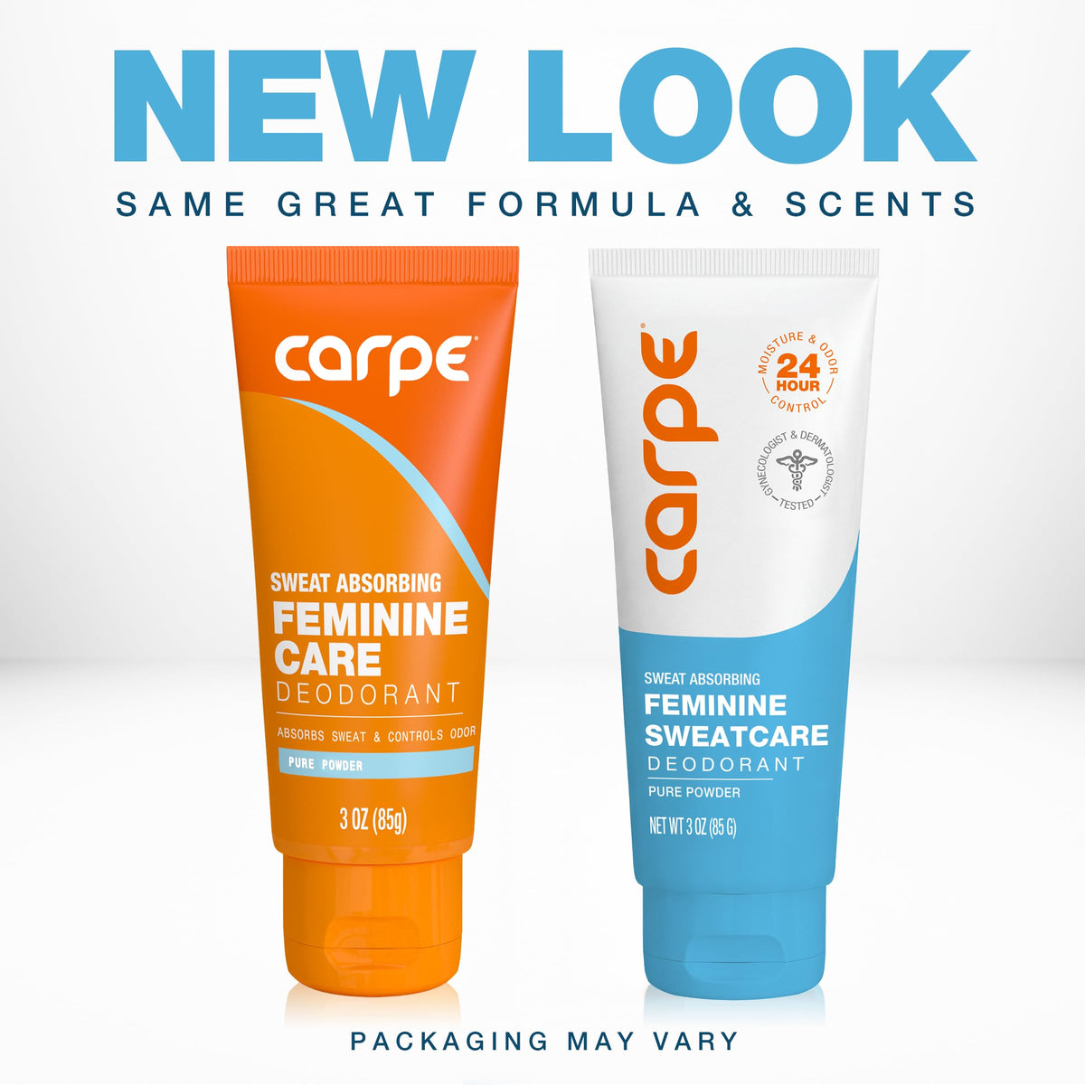 Carpe Feminine Sweatcare Intimate Deodorant 100g packaging
