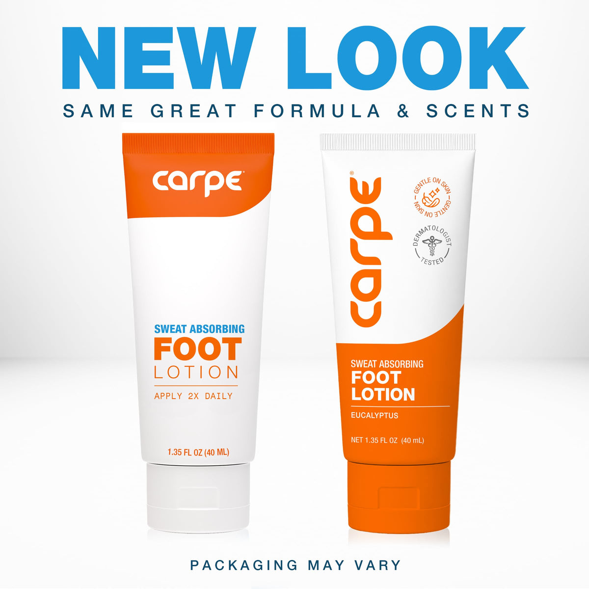 Carpe foot lotion applicator included in the package