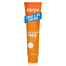 Carpe Sweat Absorbing Face Lotion 1.35 oz front view