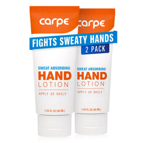 Carpe Sweat Absorbing Hand Lotion Eucalyptus front view