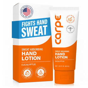 Carpe Sweat Absorbing Hand Lotion Eucalyptus front view