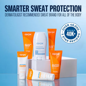 Carpe Sweat Absorbing Hand Lotion Eucalyptus ingredients list