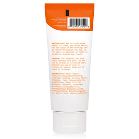 Carpe Sweat Absorbing Hand Lotion Eucalyptus with eucalyptus leaves