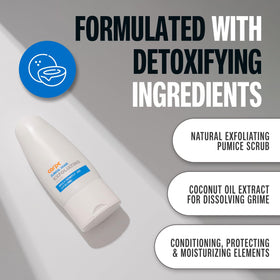 Carpe Underarm Exfoliating Scrub close-up of the product