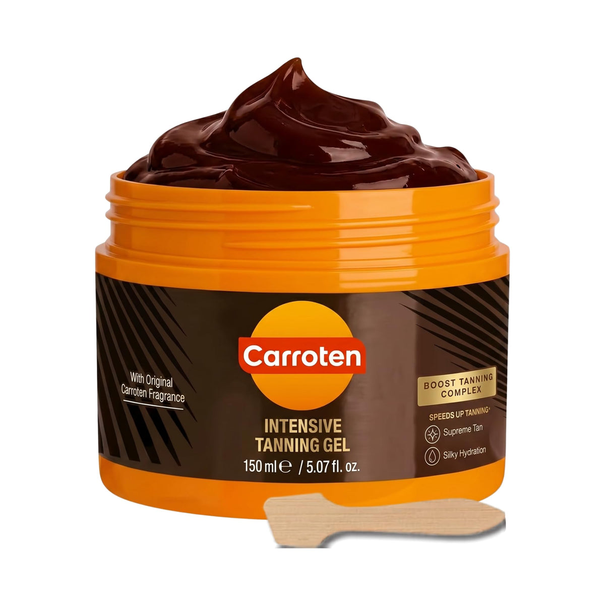 Carroten Intensive Tanning Gel 5 oz front view
