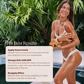 Carroten Intensive Tanning Gel 5 oz side view