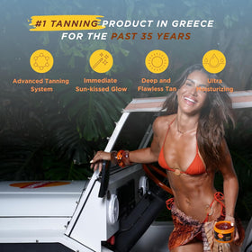 Carroten Intensive Tanning Gel texture close-up