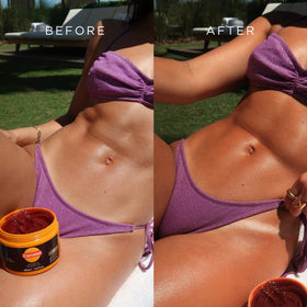 Carroten Intensive Tanning Gel with spatula
