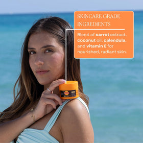 Carroten tanning gel with coconut and carrot oil ingredients
