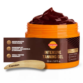 Carroten Travel Size Shimmer Tanning Gel 1.7 oz front view