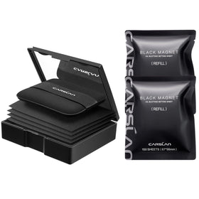 CARSLAN Makeup Blotting Paper with setting powder front view