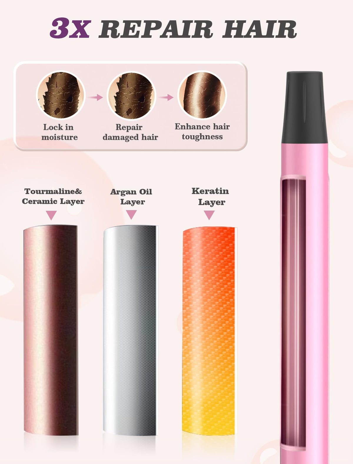 Casavok Mini Curling Iron with 1/2 inch barrel