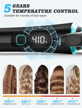Casavok Mini Travel Curling Iron with dual voltage feature