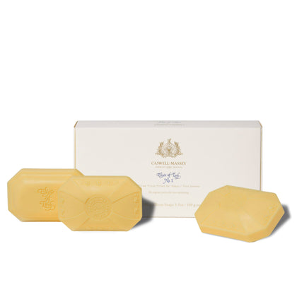 Caswell-Massey Elixir of Love Soap Gift Set front view with three bars
