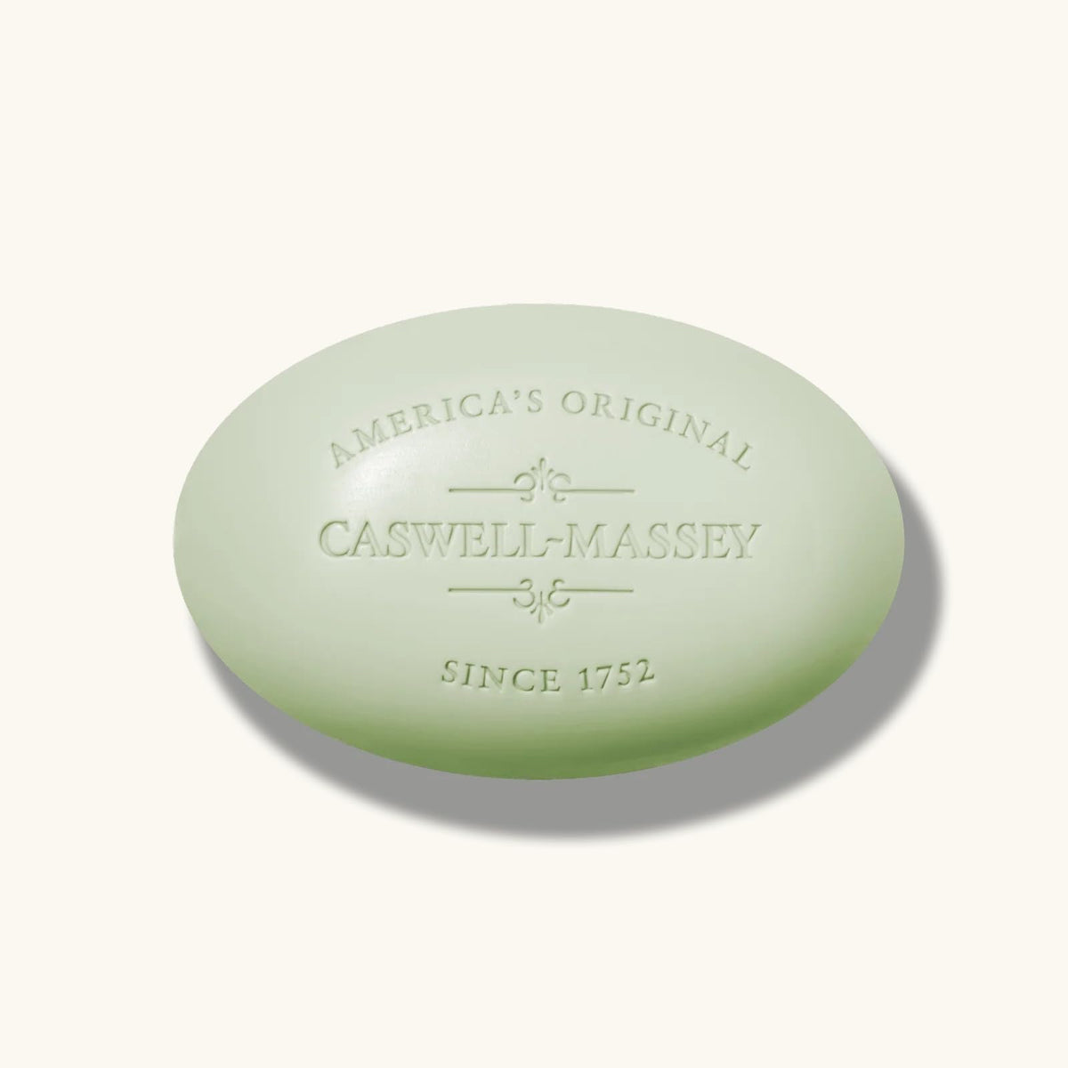 Caswell-Massey Greenbriar Natural Bar Soap packaging details